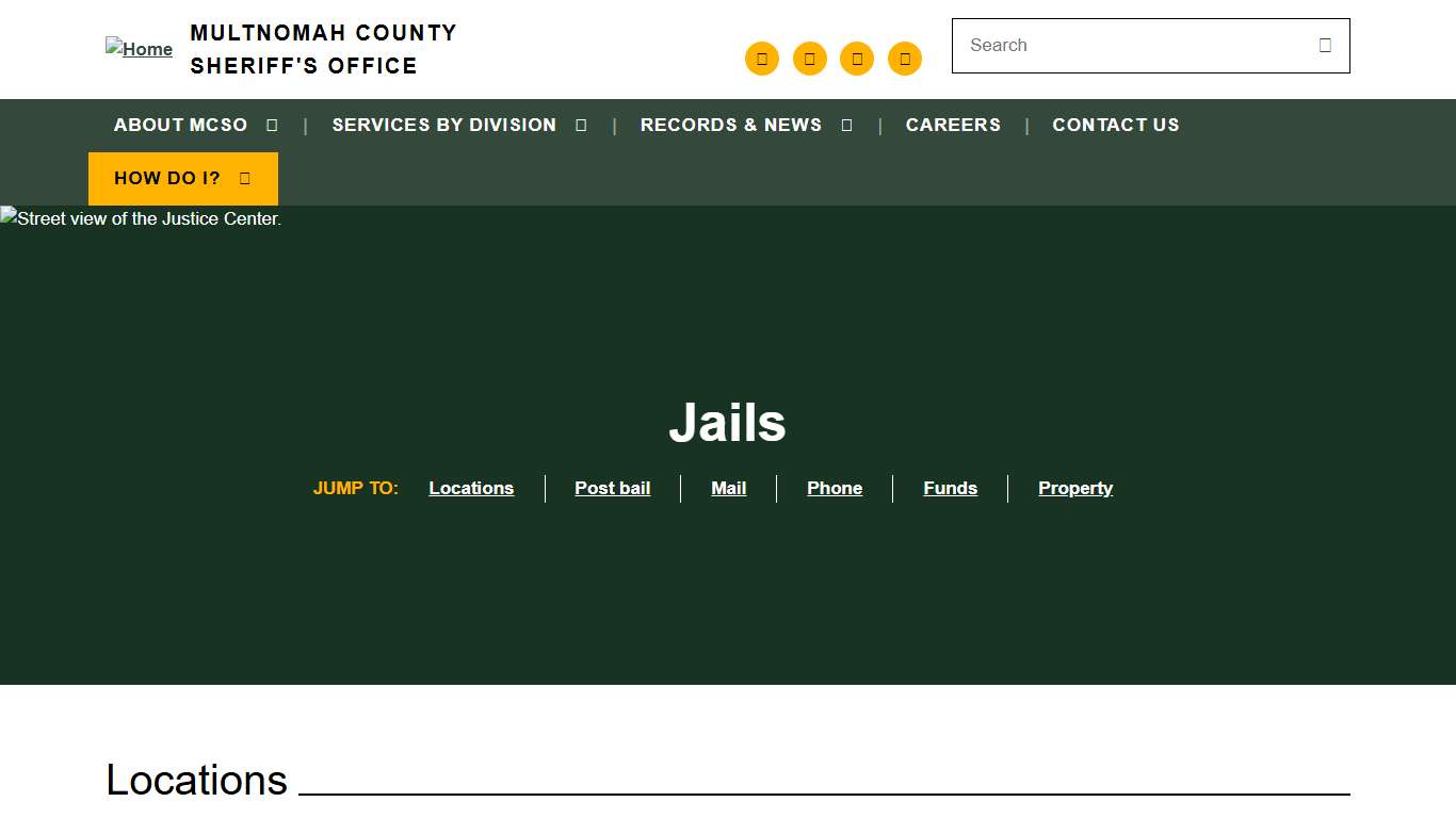Jails | Multnomah County Sheriff's Office